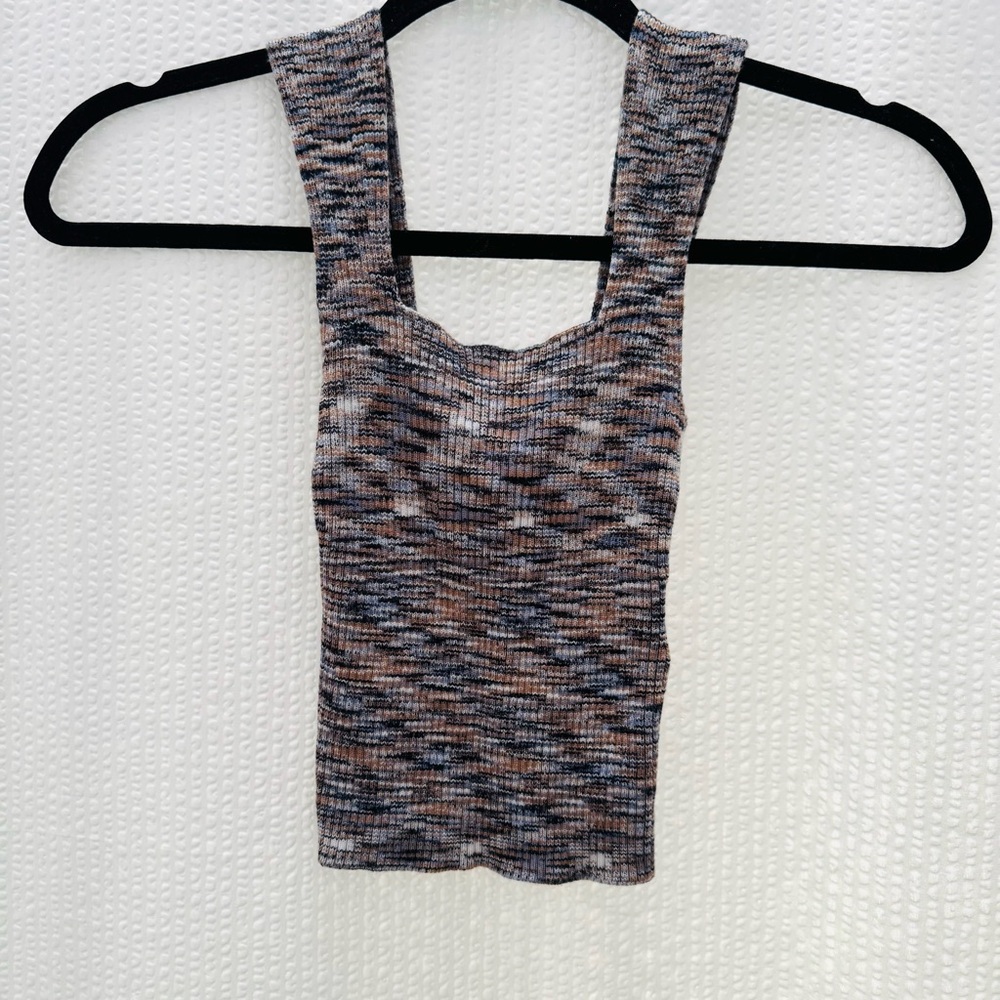 Abercrombie & Fitch Space Dye Knit Top Size XXS